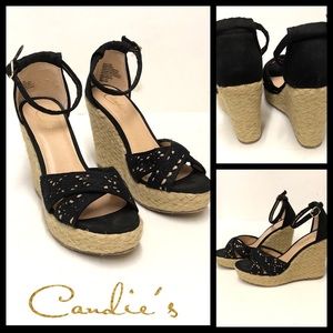 Candie’s Wedge Sandals
